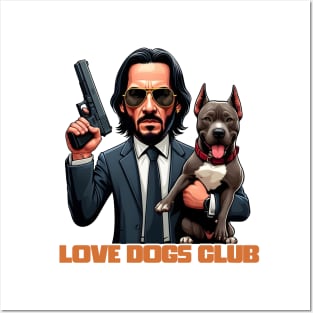 LOVE DOG (Gun) CLUB Posters and Art